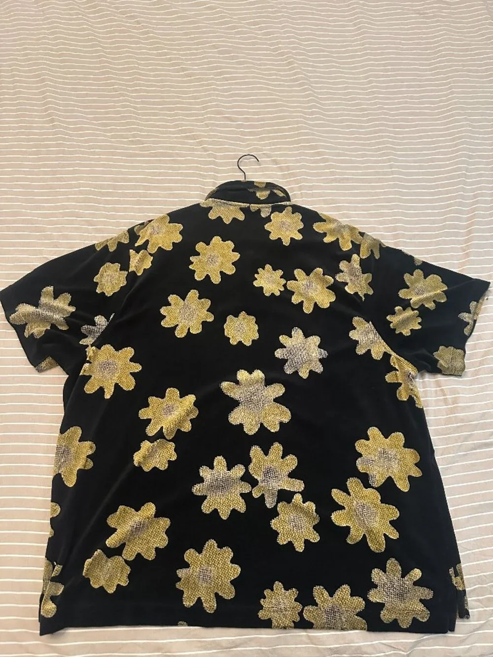 NIKE GOLF - TERRY CLOTH FLORAL PRINT POLO - XXL